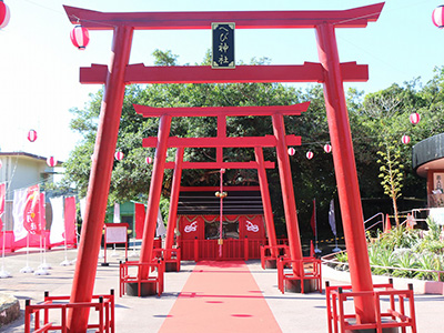 2月4日まで「白へび神社」